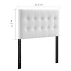 Modway Emily Biscuit Tufted Performance Velvet Twin Headboard