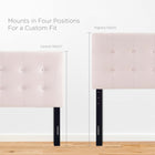 Modway Emily Biscuit Tufted Performance Velvet Queen Headboard