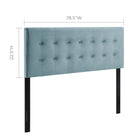 Modway Emily Biscuit Tufted Performance Velvet King Headboard