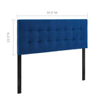 Modway Lily Biscuit Tufted Performance Velvet Queen Headboard
