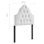 Modway Sovereign Diamond Tufted Performance Velvet Twin Headboard
