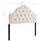 Modway Sovereign Diamond Tufted Performance Velvet Full Headboard