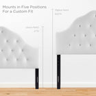 Modway Sovereign Diamond Tufted Performance Velvet Queen Headboard