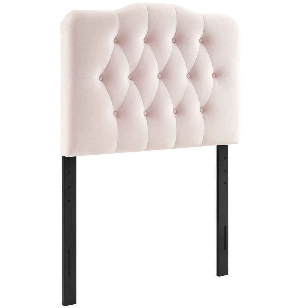 Modway Annabel Diamond Tufted Performance Velvet Twin Headboard  