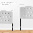 Modway Annabel Diamond Tufted Performance Velvet Twin Headboard