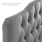 Modway Annabel Diamond Tufted Performance Velvet King Headboard