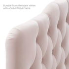 Modway Annabel Diamond Tufted Performance Velvet King Headboard