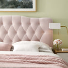 Modway Annabel Diamond Tufted Performance Velvet King Headboard