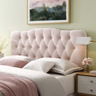 Modway Annabel Diamond Tufted Performance Velvet King Headboard