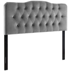 Modway Annabel Diamond Tufted Performance Velvet Queen Headboard  