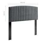 Modway Rebecca Performance Velvet Twin Headboard