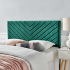 Modway Alyson Angular Channel Tufted Performance Velvet Twin Headboard