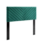 Modway Alyson Angular Channel Tufted Performance Velvet Twin Headboard  