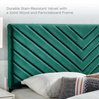 Modway Alyson Angular Channel Tufted Performance Velvet Twin Headboard