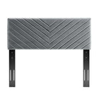 Modway Alyson Angular Channel Tufted Performance Velvet King / California King Headboard