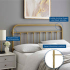 Modway Sage Metal Twin Headboard
