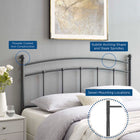 Modway Abigail Metal Twin Headboard