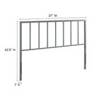 Modway Tatum Metal Twin Headboard