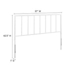 Modway Tatum Metal Twin Headboard