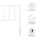 Modway Tatum Metal Full Headboard