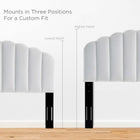 Modway Veronique Performance Velvet Twin Headboard