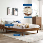 Modway Billie Wood Full Platform Bed Frame