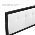 Modway Draper Tufted Fabric and Wood Queen Headboard