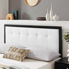 Modway Draper Tufted Fabric and Wood Queen Headboard