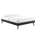 Modway Bridgette Wood Queen Platform Bed With Splayed Legs