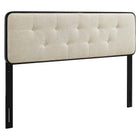 Modway Collins Tufted Fabric and Wood Queen Headboard  