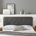 Modway Collins Tufted Fabric and Wood Queen Headboard
