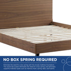 Modway Bronwen Wood Queen Platform Bed