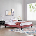 Modway Reign Performance Velvet Twin Platform Bed Frame