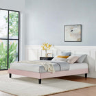 Modway Reign Performance Velvet Twin Platform Bed Frame