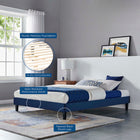 Modway Reign Performance Velvet Full Platform Bed Frame
