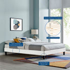 Modway Reign Performance Velvet Queen Platform Bed Frame