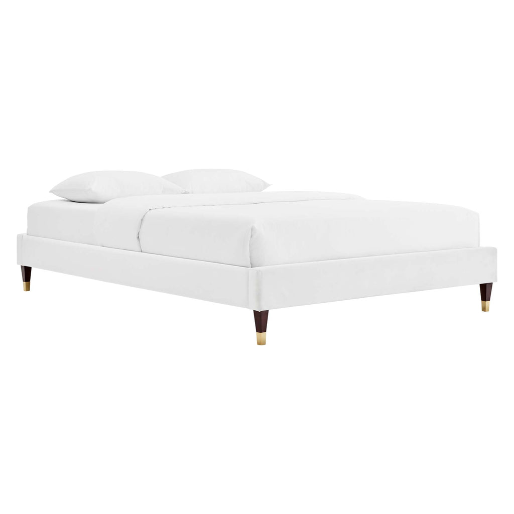 Modway Harlow Performance Velvet Full Platform Bed Frame  