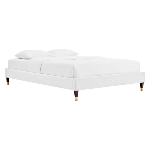 Modway Harlow Performance Velvet Full Platform Bed Frame  