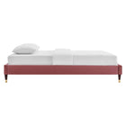Modway Harlow Performance Velvet King Platform Bed Frame