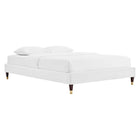 Modway Harlow Performance Velvet King Platform Bed Frame  