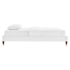 Modway Harlow Performance Velvet King Platform Bed Frame