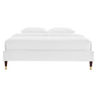 Modway Harlow Performance Velvet King Platform Bed Frame