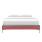 Modway Sutton Performance Velvet Queen Bed Frame