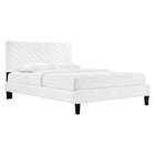 Modway Roxanne Performance Velvet Queen Platform Bed  