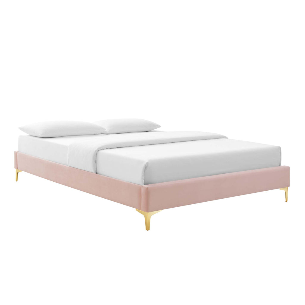 Modway Sutton Performance Velvet Twin Bed Frame  