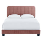 Modway Celine Channel Tufted Performance Velvet Queen Bed