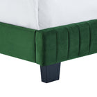 Modway Celine Channel Tufted Performance Velvet Queen Bed