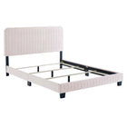 Modway Celine Channel Tufted Performance Velvet Queen Bed