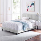 Modway Celine Channel Tufted Performance Velvet Full Bed