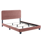 Modway Celine Channel Tufted Performance Velvet Twin Bed